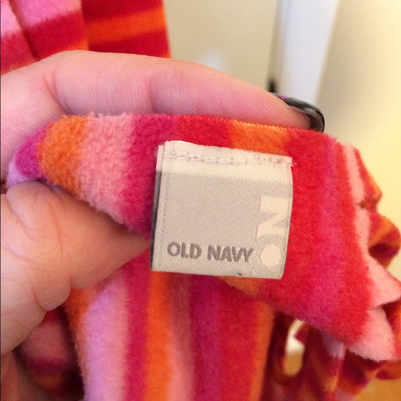 Old Navy scarf wrap pink red OS - Picture 2 of 2